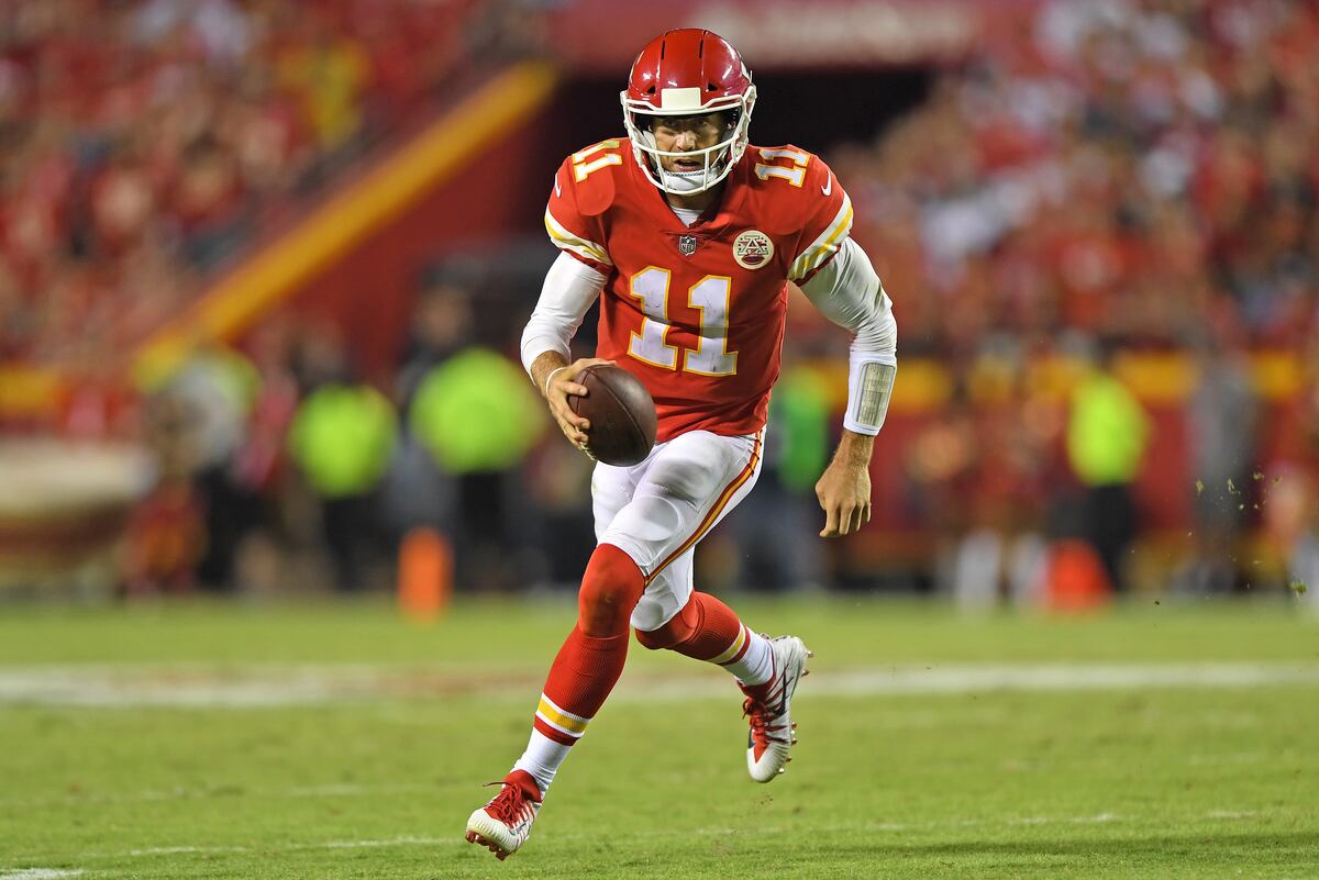 Chiefs QB Alex Smith Shedding Game Manager Label with Unreal Deep