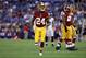 BALTIMORE, MD - AUGUST 10: Cornerback Josh Norman #24 of the Washington Redskins looks on against the Baltimore Ravens during a preseason game at M&T Bank Stadium on August 10, 2017 in Baltimore, Maryland. (Photo by Rob Carr/Getty Images)