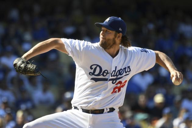 Los Angeles Dodgers pitcher Clayton Kershaw (22) throws to the plate during of a baseball game against the San Francisco Giants, Sunday, Sept. 24, 2017, in Los Angeles. (AP Photo/Michael Owen Baker)
