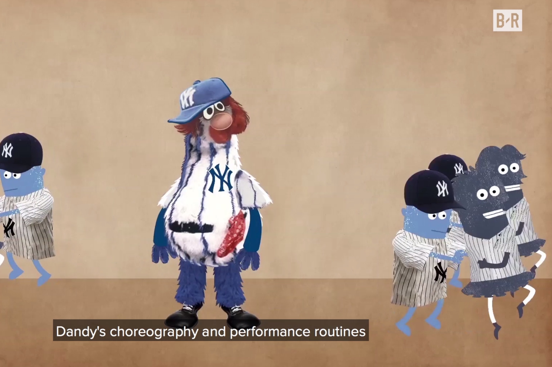 A look back at 'Dandy' — the forgotten Yankees mascot