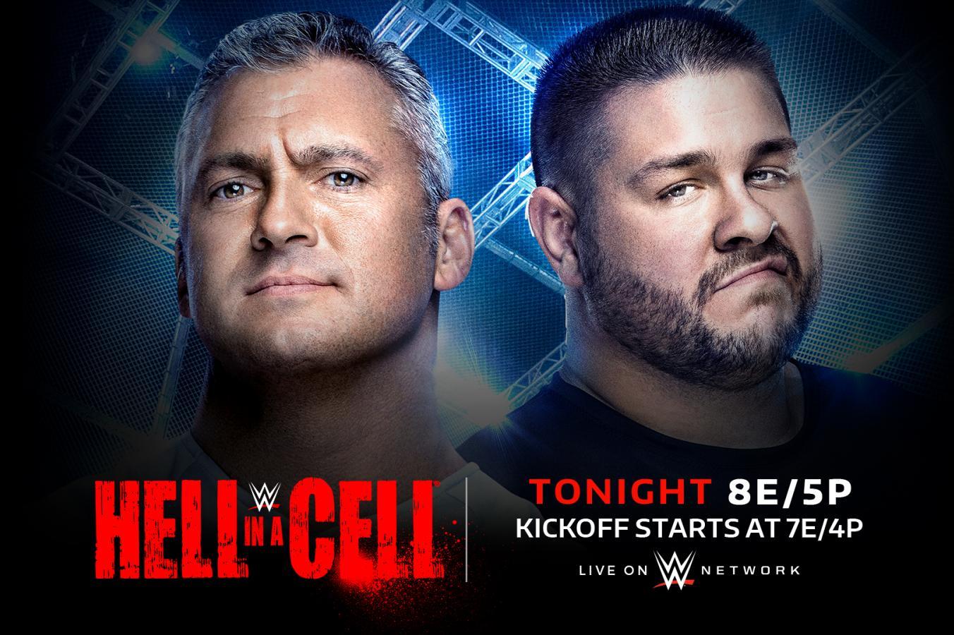 Shane McMahon and Kevin Owens will go to war inside Hell in a Cell.