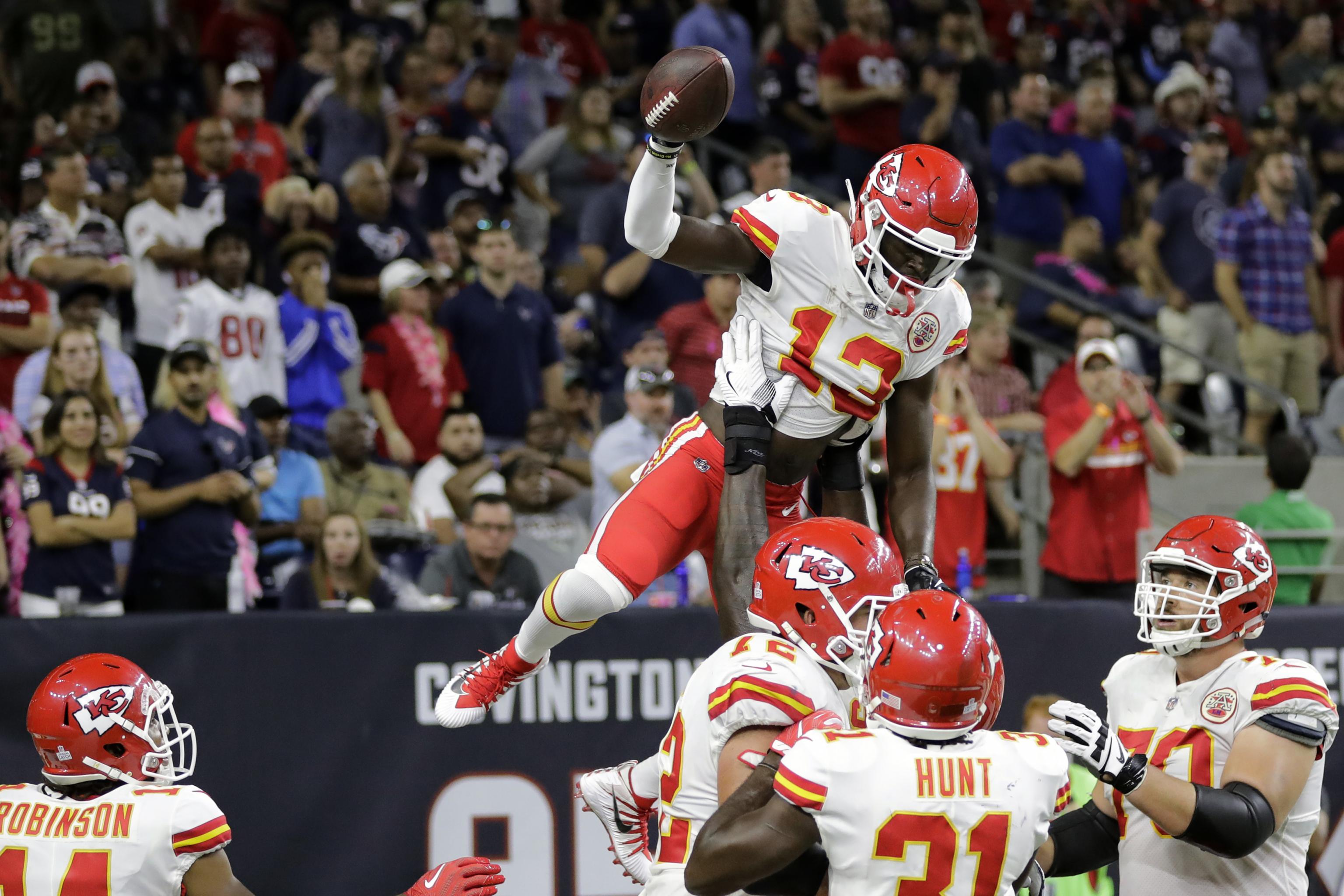 NFL on X: FINAL: The @Chiefs clinch the AFC West with an OT win! #KCvsHOU  #ChiefsKingdom  / X