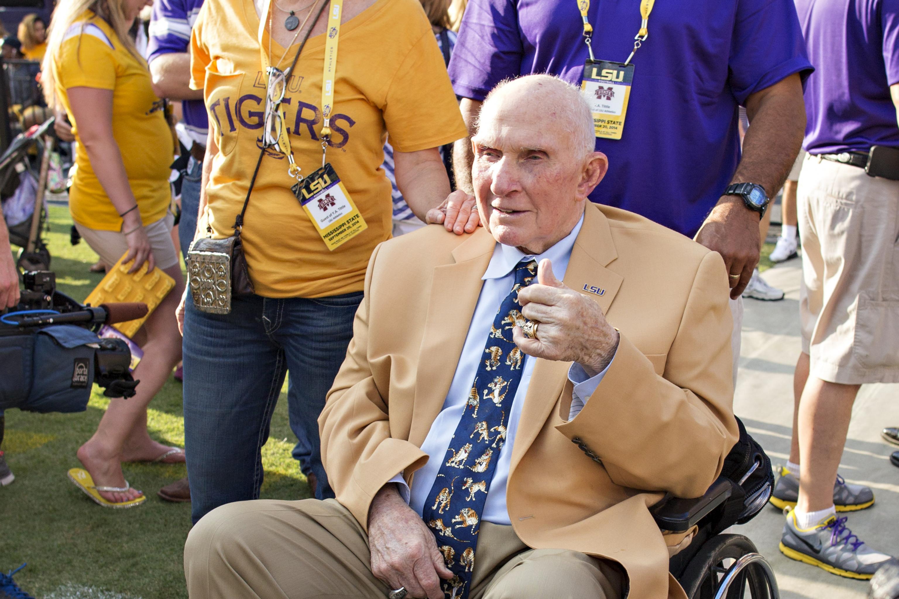 Legendary Giants quarterback Y.A. Tittle dies at age 90 – Trentonian