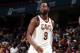 CLEVELAND, OH - OCTOBER 6: Dwyane Wade #9 of the Cleveland Cavaliers reacts during the preseason game against the Indiana Pacers on October 6, 2017 at Quicken Loans Arena in Cleveland, Ohio. NOTE TO USER: User expressly acknowledges and agrees that, by downloading and or using this Photograph, user is consenting to the terms and conditions of the Getty Images License Agreement. Mandatory Copyright Notice: Copyright 2017 NBAE (Photo by Nathaniel S. Butler/NBAE via Getty Images)