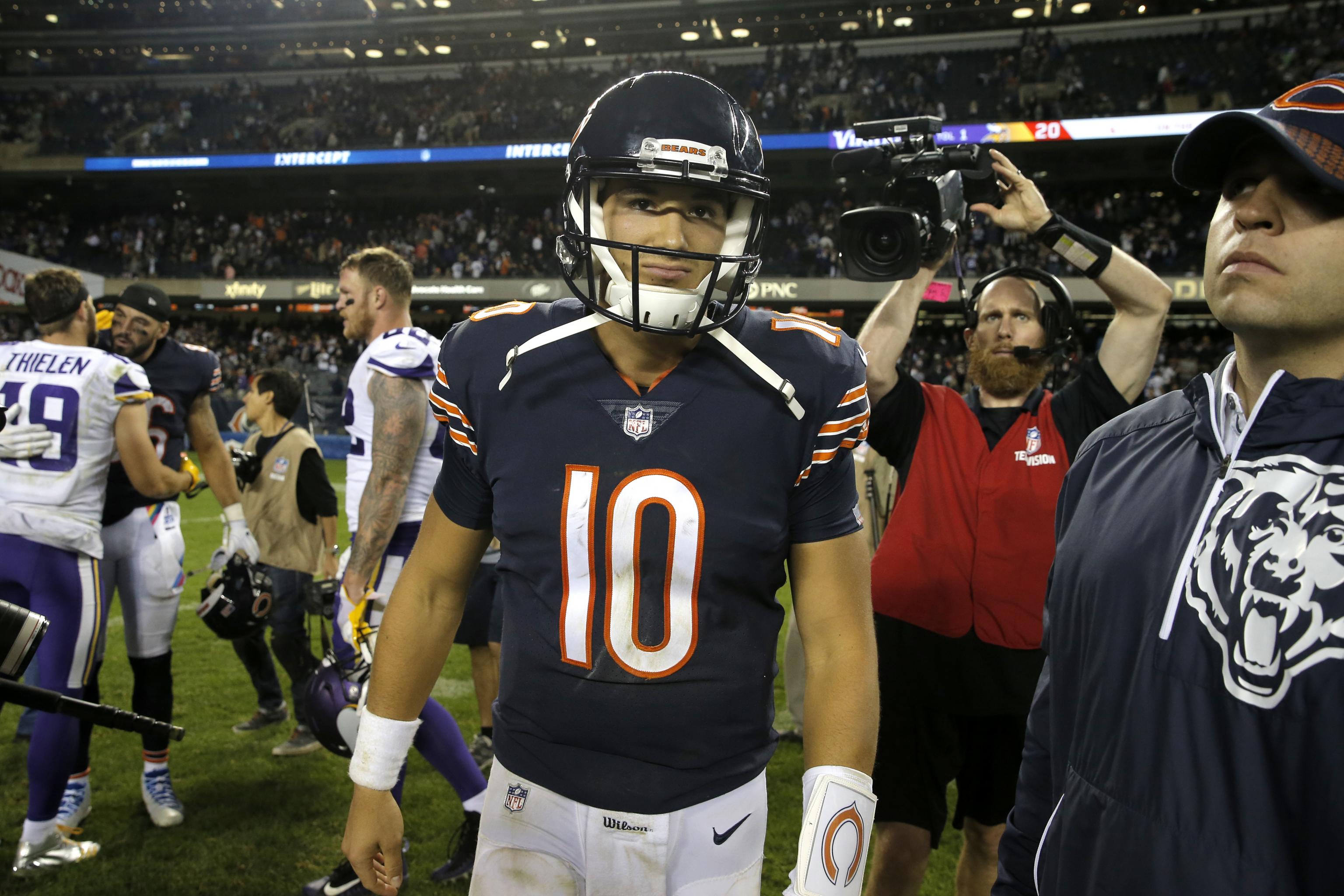 Vikings-Bears picks: Chicago QB Mitch Trubisky will be pivotal