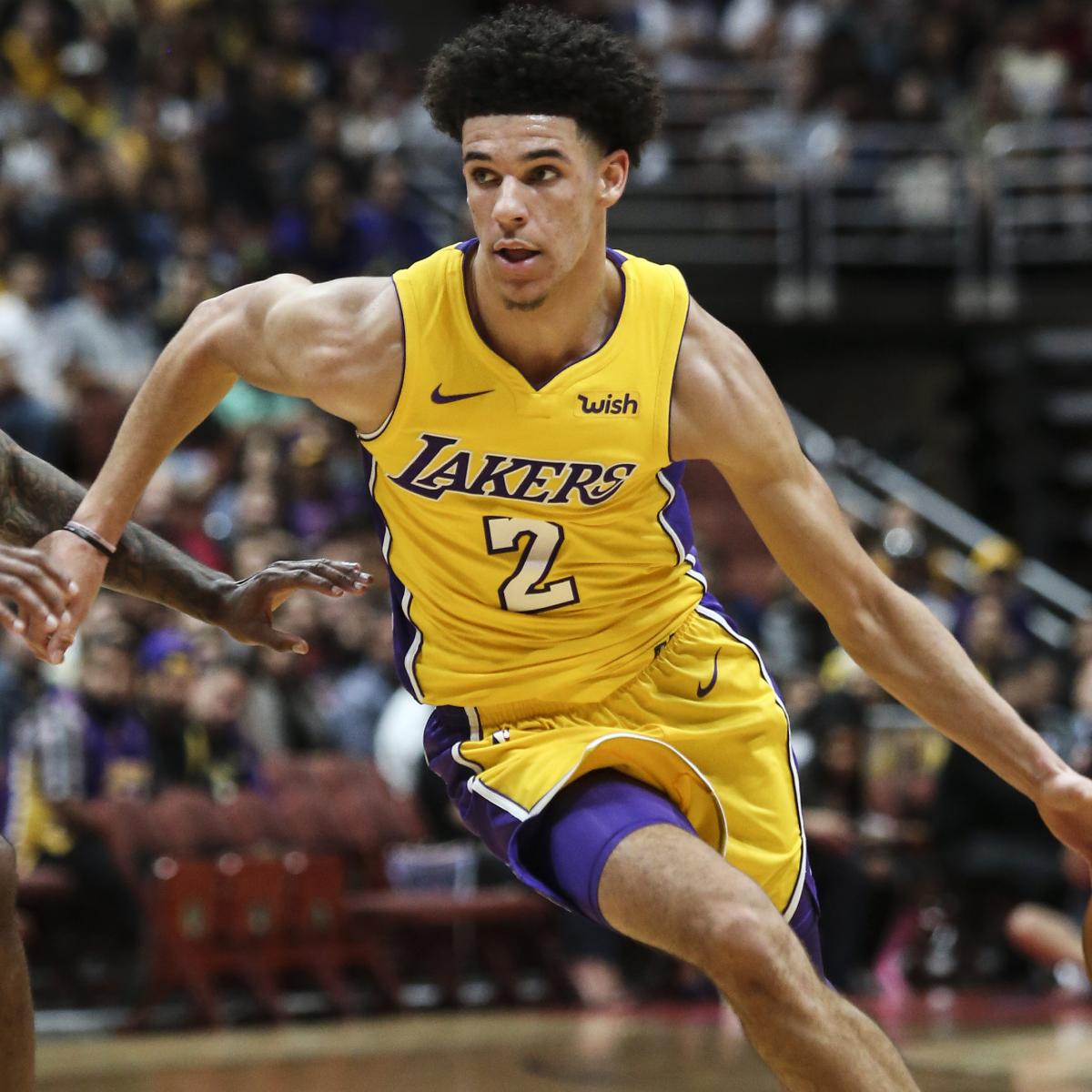 Lonzo Ball Out for Preseason Game vs. Clippers With Ankle Injury News