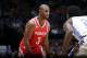 TULSA, OK- OCTOBER 3: Chris Paul #3 of the Houston Rockets looks on during the preseason game against the Oklahoma City Thunder on October 3, 2017 at the BOK Center in Tulsa, Oklahoma. NOTE TO USER: User expressly acknowledges and agrees that, by downloading and or using this photograph, User is consenting to the terms and conditions of the Getty Images License Agreement. Mandatory Copyright Notice: Copyright 2017 NBAE (Photo by Shane Bevel/NBAE via Getty Images)