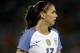 COMMERCE CITY, CO - SEPTEMBER 15: Alex Morgan #13 of the United States plays New Zealand at Dick's Sporting Goods Park on September 15, 2017 in Commerce City, Colorado. (Photo by Matthew Stockman/Getty Images)