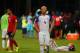 COUVA, TRINIDAD AND TOBAGO - OCTOBER 10: A contrast of emotions as captain Michael Bradley (C) of the United States mens national team reacts as Trinidad and Tobago pull of a win during the FIFA World Cup Qualifier match between Trinidad and Tobago at the Ato Boldon Stadium on October 10, 2017 in Couva, Trinidad And Tobago. (Photo by Ashley Allen/Getty Images)