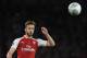 LONDON, ENGLAND - SEPTEMBER 20: Calum Chambers of Arsenal in action during the Carabao Cup Third Round match between Arsenal and Doncaster Rovers at Emirates Stadium on September 20, 2017 in London, England. (Photo by Mike Hewitt/Getty Images)