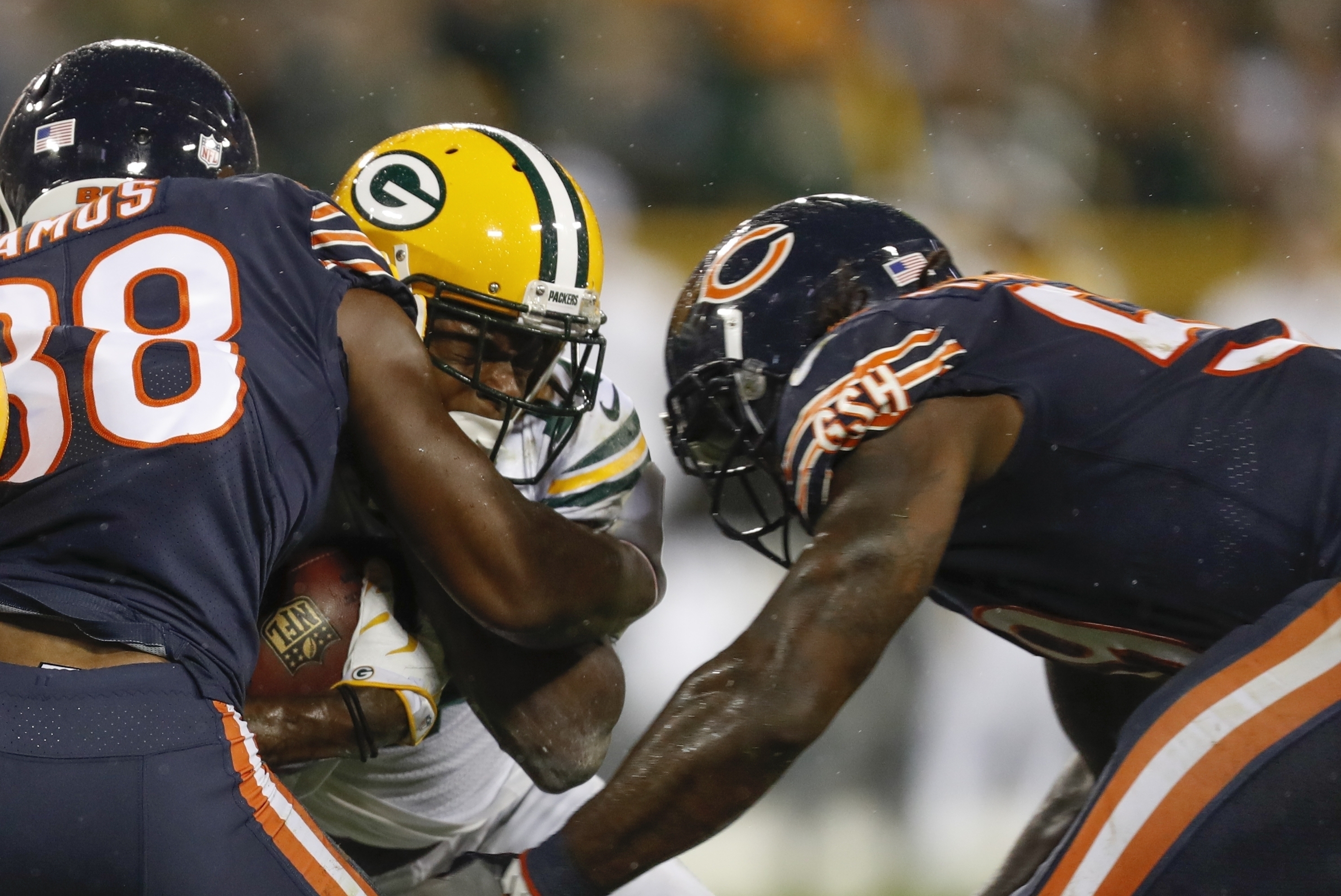 Danny Trevathan suspended by NFL for illegal hit on Davante Adams