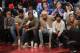 TORONTO, CANADA - FEBRUARY 14: NFL players Von MIller and Odell Beckham Jr. attend the 2016 NBA All-Star Game on February 14, 2016 at the Air Canada Centre in Toronto, Ontario, Canada. NOTE TO USER: User expressly acknowledges and agrees that, by downloading and or using this Photograph, user is consenting to the terms and conditions of the Getty Images License Agreement. Mandatory Copyright Notice: Copyright 2016 NBAE (Photo by Garrett Ellwood/NBAE via Getty Images)