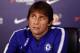 COBHAM, ENGLAND - SEPTEMBER 29: Chelsea Head Coach Antonio Conte talks to the media at Chelsea Training Ground on September 29, 2017 in Cobham, England. (Photo by Bryn Lennon/Getty Images)