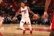 MIAMI, FL - OCTOBER 11: Rodney McGruder #17 of the Miami Heat handles the ball during a preseason game against the Washington Wizards at the American Airlines Arena on October 11, 2017 in Miami Florida. NOTE TO USER: User expressly acknowledges and agrees that, by downloading and or using this photograph, User is consenting to the terms and conditions of the Getty Images License Agreement. Mandatory Copyright Notice: Copyright 2017 NBAE (Photo by Issac Baldizon/NBAE via Getty Images)
