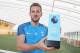 ENFIELD, ENGLAND - OCTOBER 12: Harry Kane of Tottenham Hotspur poses with the EA SPORTS Player of the Month Award for September 2017 on October 12, 2017 in Enfield, England. (Photo by Alex Morton/Getty Images for Premier League)