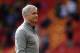 LIVERPOOL, ENGLAND - OCTOBER 14: Jose Mourinho, Manager of Manchester United looks on during the Premier League match between Liverpool and Manchester United at Anfield on October 14, 2017 in Liverpool, England. (Photo by Shaun Botterill/Getty Images)
