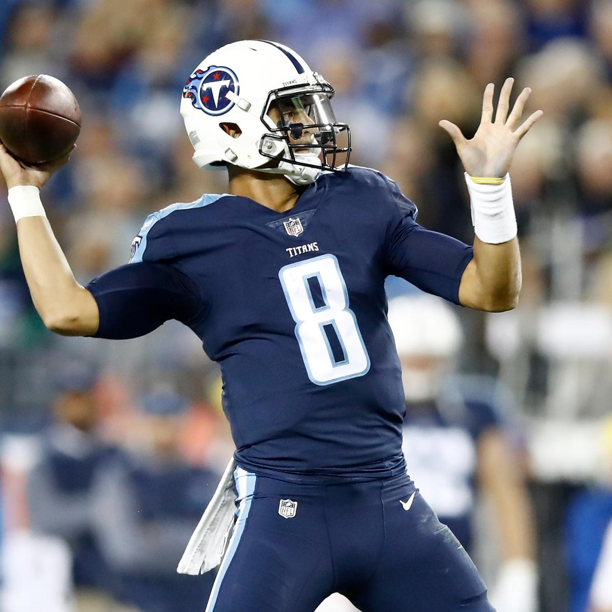 Marcus Mariota of Tennessee Titans to start Week 9 after missing 2