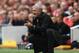 LIVERPOOL, ENGLAND - OCTOBER 14: Jose Mourinho, Manager of Manchester United reacts during the Premier League match between Liverpool and Manchester United at Anfield on October 14, 2017 in Liverpool, England. (Photo by Shaun Botterill/Getty Images)