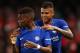 LONDON, ENGLAND - SEPTEMBER 20: Kenedy of Chelsea and Charly Musonda of Chelsea during the Carabao Cup Third Round match between Chelsea and Nottingham Forest at Stamford Bridge on September 20, 2017 in London, England. (Photo by Catherine Ivill - AMA/Getty Images)