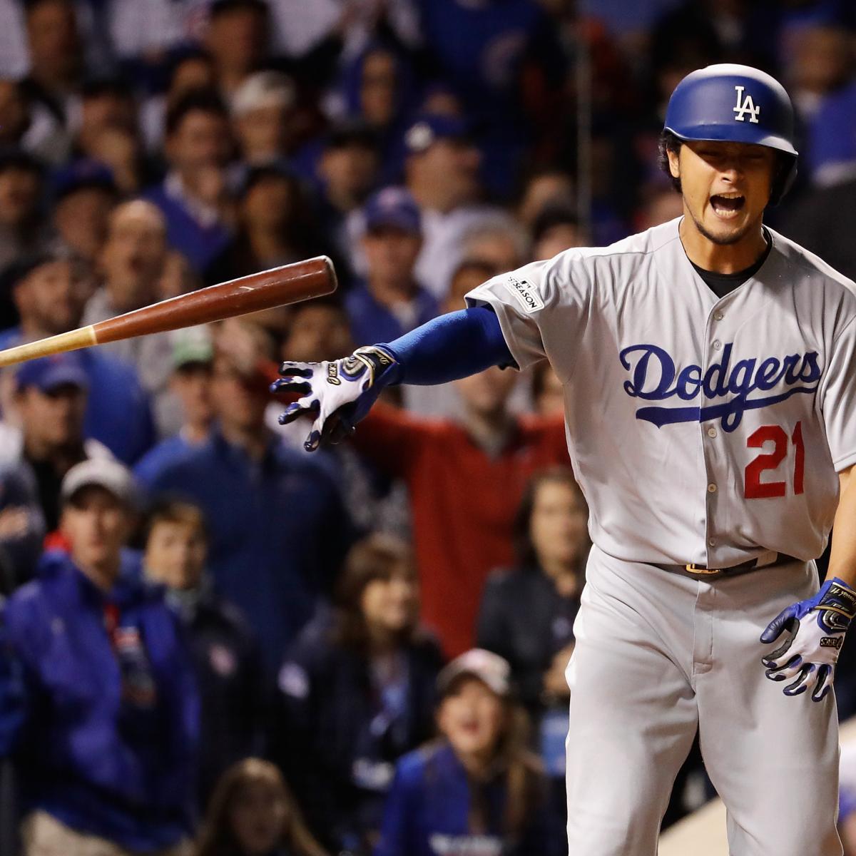 Yu Darvish Becomes 1st Pitcher to Draw Bases Loaded Walk in Playoffs