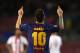 BARCELONA, SPAIN - OCTOBER 18: Lionel Messi of Barcelona celebrates scoring his team's second goal during the UEFA Champions League group D match between FC Barcelona and Olympiakos Piraeus at Camp Nou on October 18, 2017 in Barcelona, Spain. (Photo by Manuel Queimadelos Alonso/Getty Images)