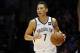 UNIONDALE, NY - OCTOBER 11: Jeremy Lin #7 of the Brooklyn Nets moves the ball during a preseason NBA basketball game against the Philadelphia 76ers on October 11, 2017 at NYCB LIVE, home of the Nassau Veterans Memorial Coliseum in Uniondale, New York. Nets won 133-114. NOTE TO USER: User expressly acknowledges and agrees that, by downloading and/or using this Photograph, user is consenting to the terms and conditions of the Getty Images License Agreement. (Photo by Paul Bereswill/Getty Images)