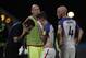 United States' Christian Pulisic, center, and his teammate United States' Michael Bradley, right, walk on the pitch after losing 2-1 against Trinidad and Tobago during a 2018 World Cup qualifying soccer match  in Couva, Trinidad, Tuesday, Oct. 10, 2017. (AP Photo/Rebecca Blackwell)