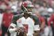 Tampa Bay Buccaneers quarterback Jameis Winston (3) during an NFL football game against the Arizona Cardinals, Sunday, Oct. 15, 2017, in Glendale, Ariz. (AP Photo/Rick Scuteri)
