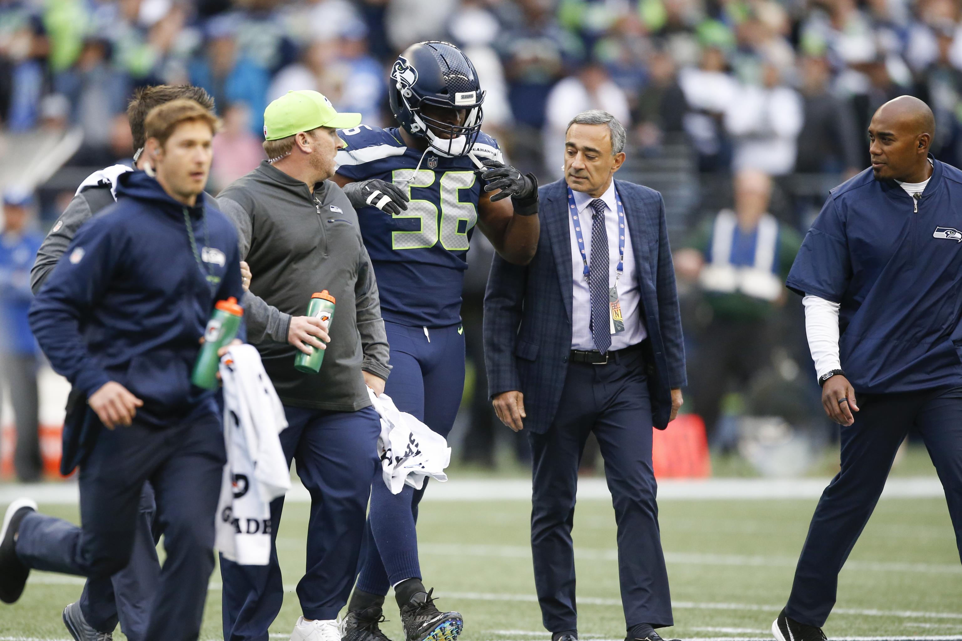 Cliff Avril Placed on Injured Reserve by Seahawks with Neck, Spine