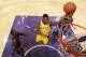 LOS ANGELES, CA - OCTOBER 19: Julius Randle #30 of the Los Angeles Lakers shoots the ball against the LA Clippers during the game on October 19, 2017 at STAPLES Center in Los Angeles, California. NOTE TO USER: User expressly acknowledges and agrees that, by downloading and/or using this Photograph, user is consenting to the terms and conditions of the Getty Images License Agreement. Mandatory Copyright Notice: Copyright 2017 NBAE (Photo by Andrew D. Bernstein/NBAE via Getty Images)