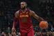 Milwaukee, WI - OCTOBER 20: LeBron James #23 of the Cleveland Cavaliers handles the ball against the Milwaukee Bucks on October 20, 2017 at the BMO Harris Bradley Center in Milwaukee, Wisconsin. NOTE TO USER: User expressly acknowledges and agrees that, by downloading and or using this Photograph, user is consenting to the terms and conditions of the Getty Images License Agreement. Mandatory Copyright Notice: Copyright 2017 NBAE (Photo by Gary Dineen/NBAE via Getty Images)