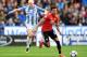 HUDDERSFIELD, ENGLAND - OCTOBER 21: Jesse Lingard of Manchester United evades Aaron Mooy of Huddersfield Town during the Premier League match between Huddersfield Town and Manchester United at John Smith's Stadium on October 21, 2017 in Huddersfield, England. (Photo by Gareth Copley/Getty Images)