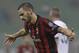 AC Milan's Leonardo Bonucci gestures during an Europa League, Group D, soccer match between AC Milan and AEK Athens, at the San Siro stadium in Milan, Italy, Thursday, Oct. 19, 2017. (AP Photo/Luca Bruno)