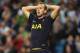 MADRID, SPAIN - OCTOBER 17: Harry Kane of Tottoenham Hotspur looks on during the UEFA Champions League group H match between Real Madrid and Tottenham Hotspur at Estadio Santiago Bernabeu on October 17, 2017 in Madrid, Spain. (Photo by Laurence Griffiths/Getty Images)