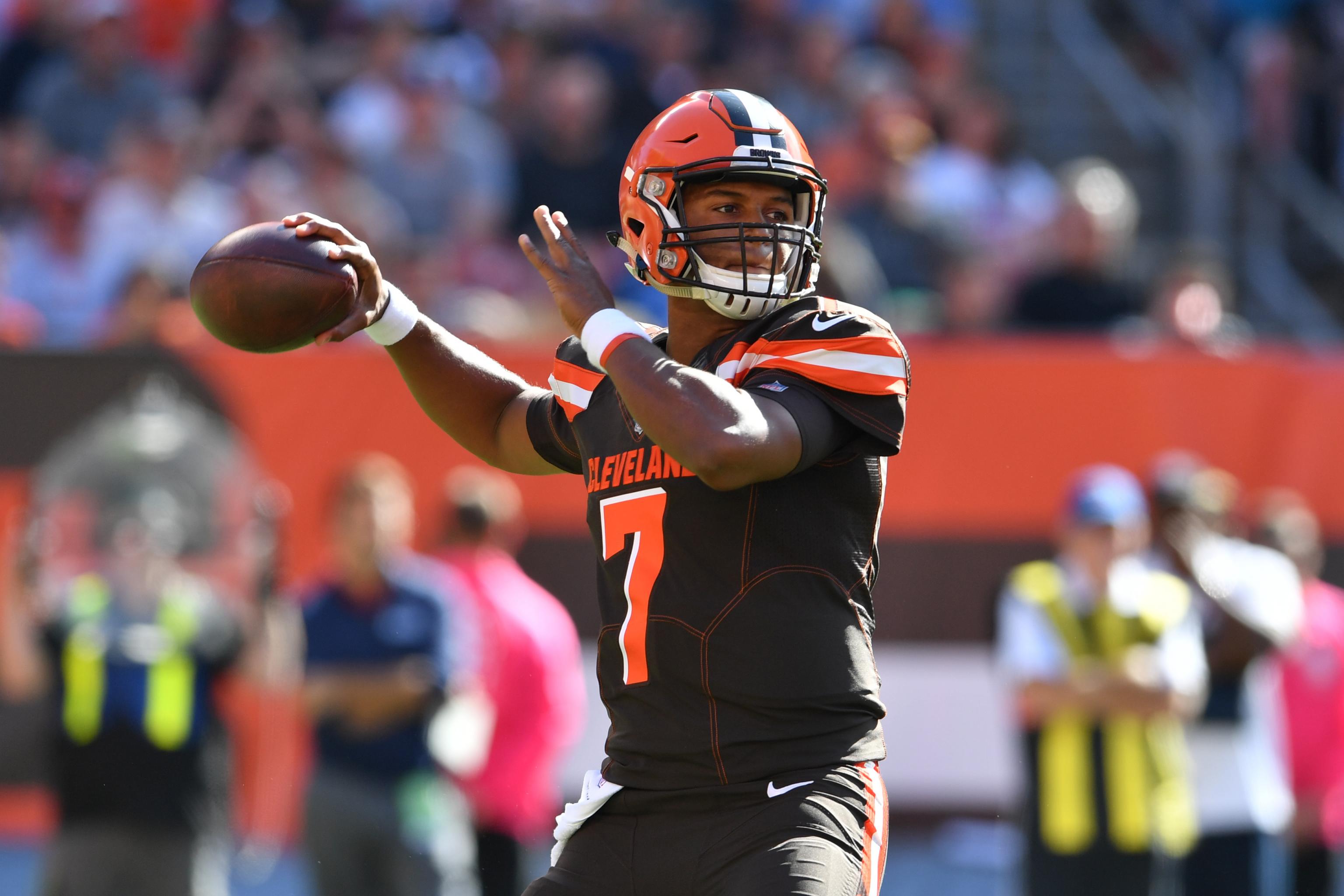 Browns bench rookie QB DeShone Kizer, bring on Kevin Hogan