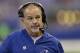 Indianapolis Colts head coach Chuck Pagano on the sidelines during the first half of an NFL football game against the Jacksonville Jaguars in Indianapolis, Sunday, Oct. 22, 2017. (AP Photo/AJ Mast)