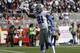 Dallas Cowboys running back Ezekiel Elliott (21) gestures against the San Francisco 49ers during the first half of an NFL football game in Santa Clara, Calif., Sunday, Oct. 22, 2017. (AP Photo/Marcio Jose Sanchez)
