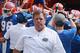 GAINESVILLE, FL - SEPTEMBER 16: Head coach Jim McElwain is seen on the field at the start of their game against the Tennessee Volunteers at Ben Hill Griffin Stadium on September 16, 2017 in Gainesville, Florida. (Photo by Scott Halleran/Getty Images)