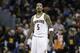 Cleveland Cavaliers guard JR Smith (5) plays against the Golden State Warriors during the second half of Game 3 of basketball's NBA Finals in Cleveland, Wednesday, June 7, 2017. Golden State won 118-113 (AP Photo/Tony Dejak)