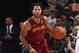 Milwaukee, WI - OCTOBER 20: Derrick Rose #1 of the Cleveland Cavaliers handles the ball against the Milwaukee Bucks on October 20, 2017 at the BMO Harris Bradley Center in Milwaukee, Wisconsin. NOTE TO USER: User expressly acknowledges and agrees that, by downloading and or using this Photograph, user is consenting to the terms and conditions of the Getty Images License Agreement. Mandatory Copyright Notice: Copyright 2017 NBAE (Photo by Gary Dineen/NBAE via Getty Images)