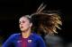 BARCELONA, SPAIN - OCTOBER 11: Lieke Martens of FC Barcelona looks on during the UEFA Womens Champions League round of 32 match between FC Barcelona and Avaldsnes at the Mini Estadi on October 11, 2017 in Barcelona, Spain. (Photo by David Ramos/Getty Images)