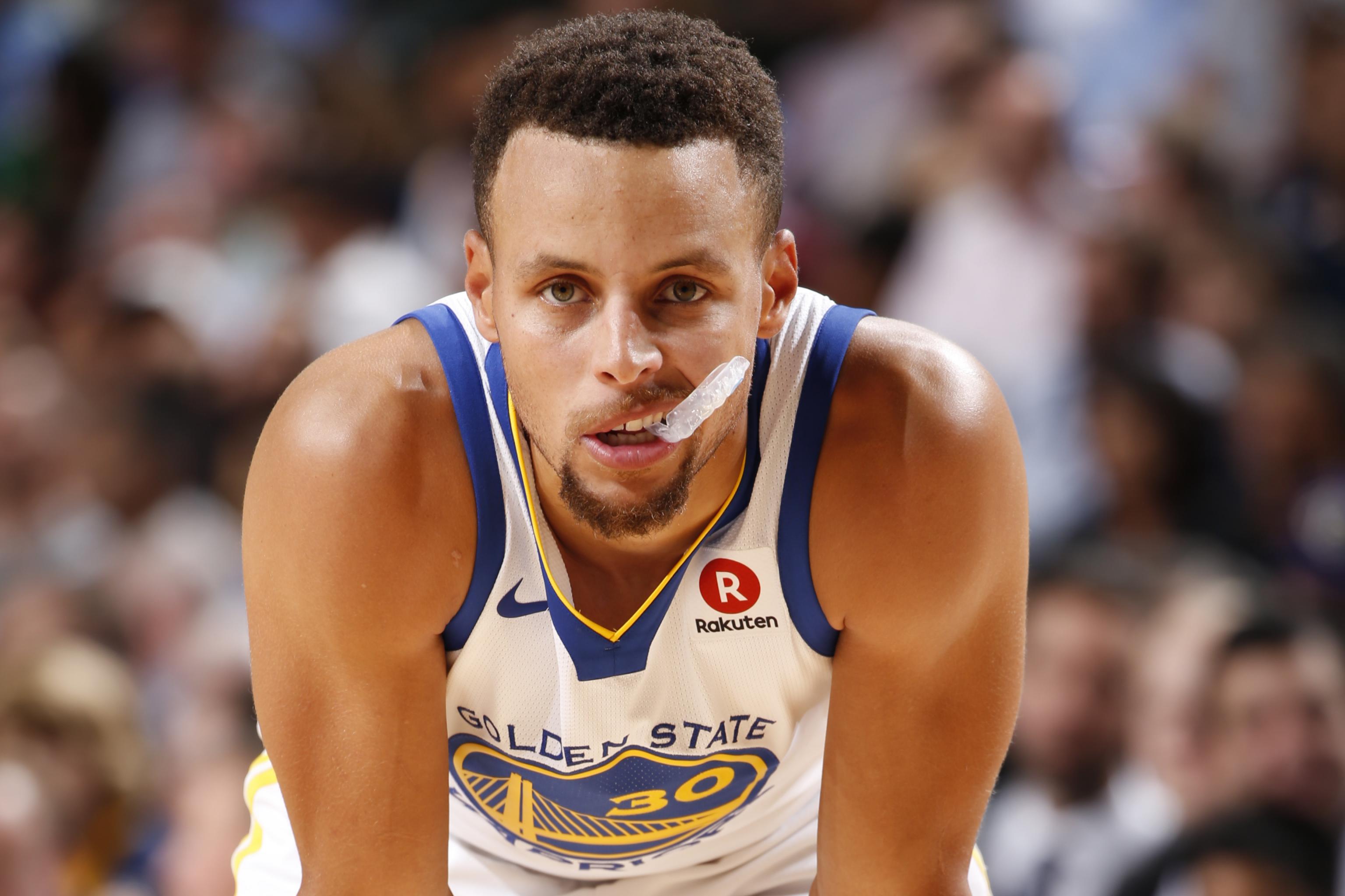 Image result for steph curry mouth
