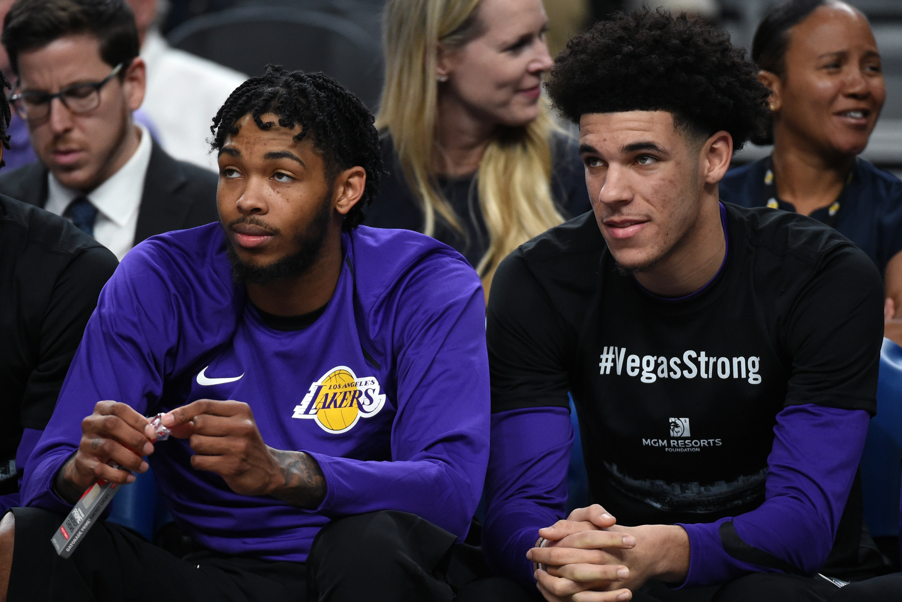 Lonzo Ball, Lakers Getting Irked by John Wall, Marcin Gortat Attack