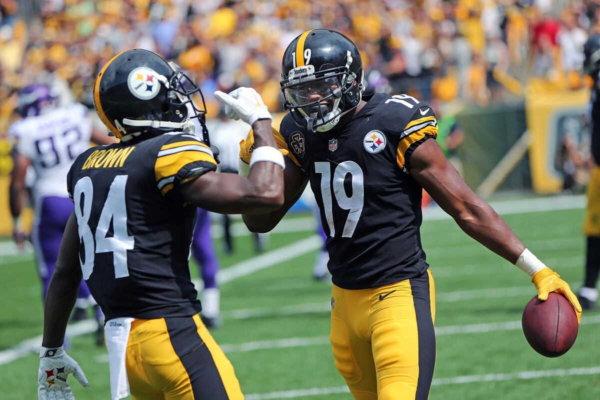 Antonio Brown, Juju SmithSchuster Fantasy Outlook After Martavis