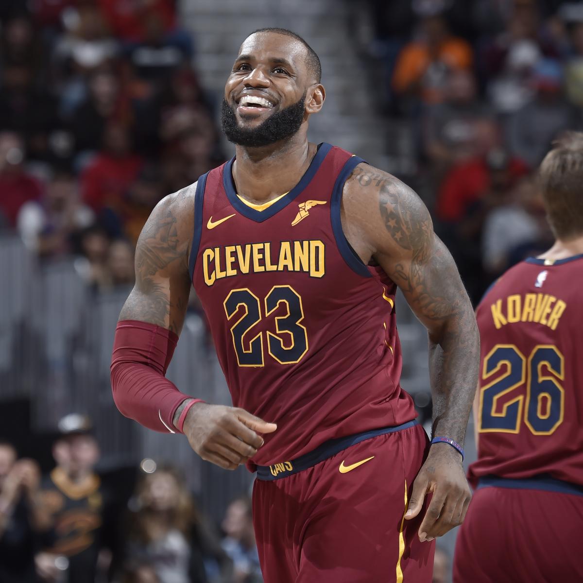 LeBron James Passes Zydrunas Ilgauskas for Most Games ...