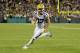 GREEN BAY, WI - SEPTEMBER 28: Jordy Nelson #87 of the Green Bay Packers runs with the ball in the third quarter against the Chicago Bears at Lambeau Field on September 28, 2017 in Green Bay, Wisconsin. (Photo by Stacy Revere/Getty Images)
