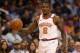 PHOENIX, AZ - OCTOBER 18: Eric Bledsoe #2 of the Phoenix Suns handles the ball during the first half of the NBA game ao at Talking Stick Resort Arena on October 18, 2017 in Phoenix, Arizona. NOTE TO USER: User expressly acknowledges and agrees that, by downloading and or using this photograph, User is consenting to the terms and conditions of the Getty Images License Agreement. (Photo by Christian Petersen/Getty Images)