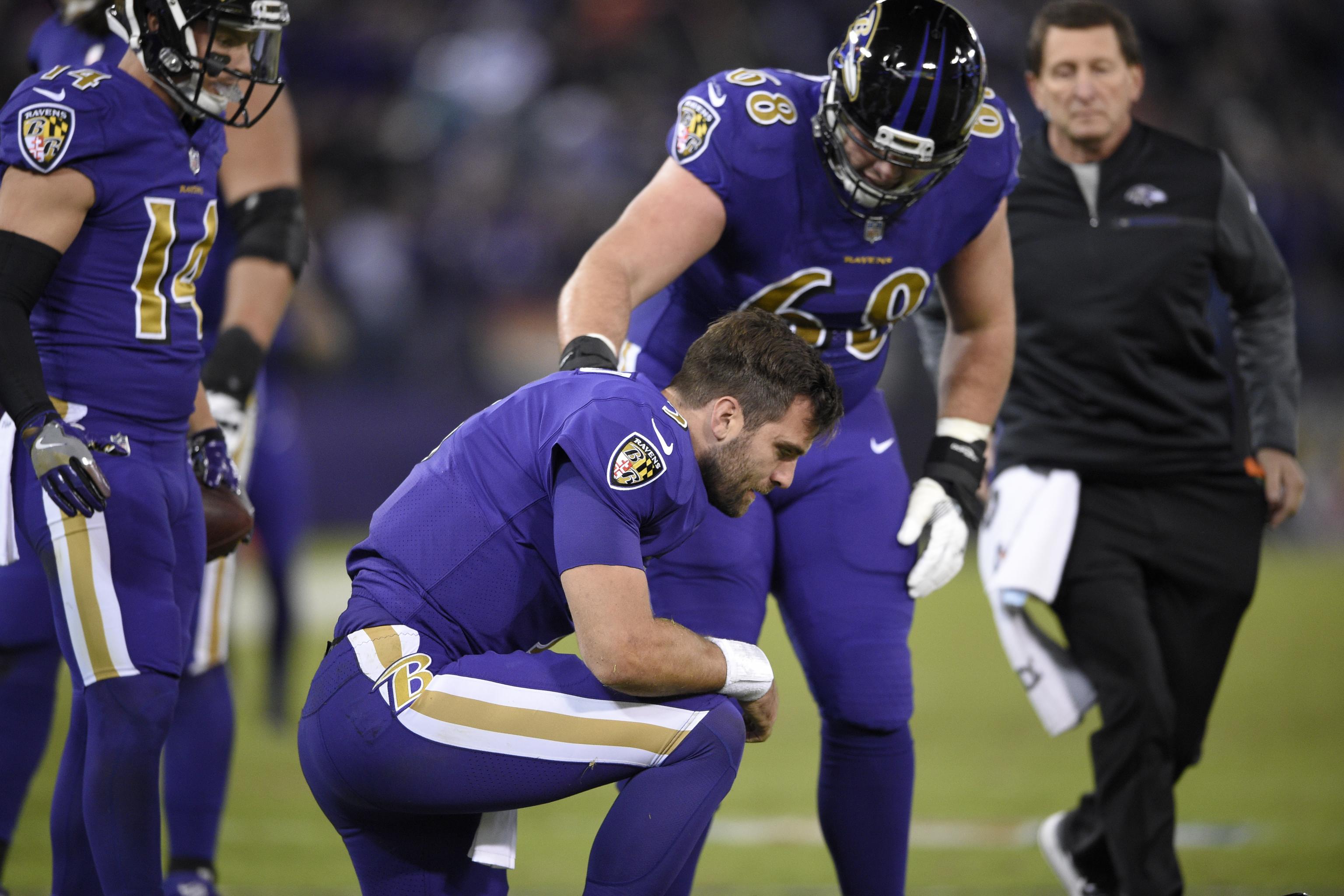 Ravens, Beaten and Bruised, Apply Knockout When It Counts - The