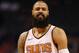 PHOENIX, AZ - OCTOBER 13: Tyson Chandler #4 of the Phoenix Suns during the second half of the NBA preseason game against the Brisbane Bullets at Talking Stick Resort Arena on October 13, 2017 in Phoenix, Arizona. NOTE TO USER: User expressly acknowledges and agrees that, by downloading and or using this photograph, User is consenting to the terms and conditions of the Getty Images License Agreement. (Photo by Christian Petersen/Getty Images)