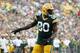 GREEN BAY, WI - SEPTEMBER 24: Martellus Bennett #80 of the Green Bay Packers lines up for a play in the third quarter against the Cincinnati Bengals at Lambeau Field on September 24, 2017 in Green Bay, Wisconsin. (Photo by Dylan Buell/Getty Images)